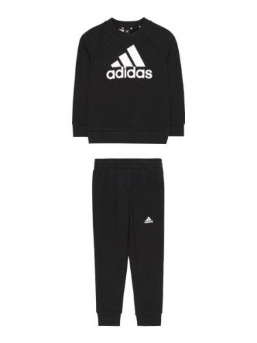 ADIDAS SPORTSWEAR Træningsdragt 'Essentials Logo French Terry'  sort /...