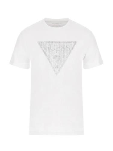 GUESS Bluser & t-shirts  sølvgrå / hvid