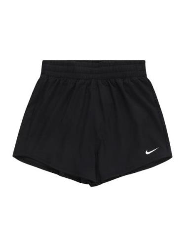 NIKE Sportsbukser  sort / hvid