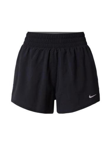 NIKE Sportsbukser 'One'  sort / hvid