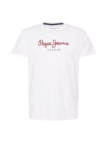 Pepe Jeans Bluser & t-shirts 'Eggo'  navy / mørkerød / hvid