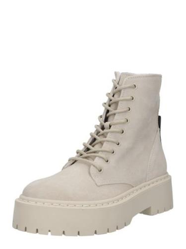 STEVE MADDEN Snørestøvletter 'Skylar'  beige