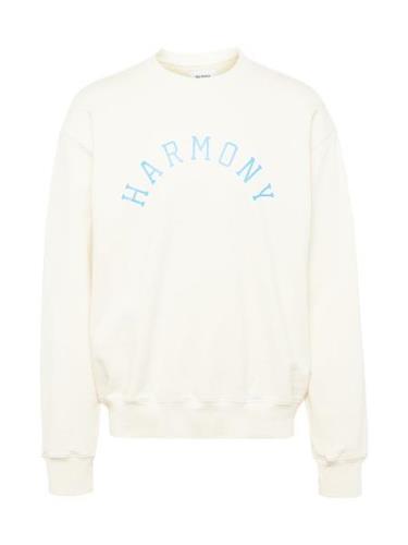 Harmony Paris Sweatshirt  lyseblå / hvid
