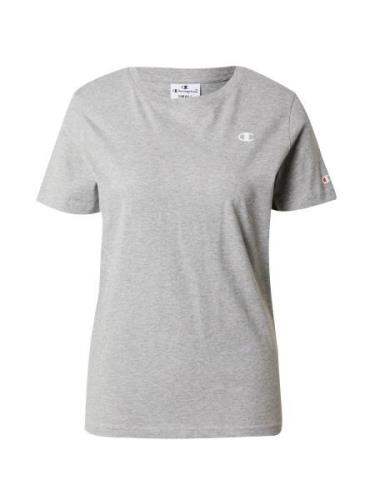 Champion Authentic Athletic Apparel Shirts  grå-meleret / rød / hvid