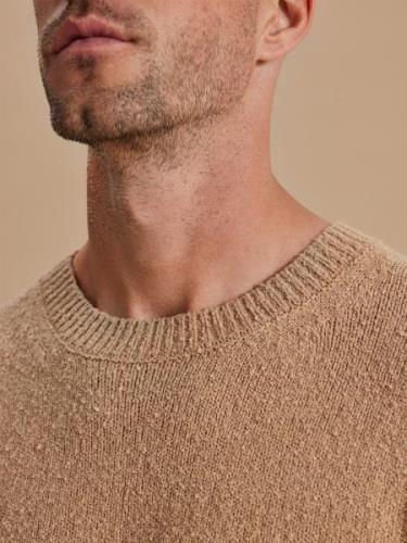 DAN FOX APPAREL Pullover 'Laurenz'  camel