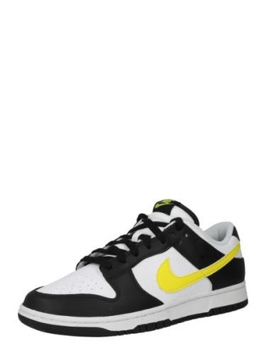 Nike Sportswear Sneaker low 'DUNK'  gul / sort / hvid