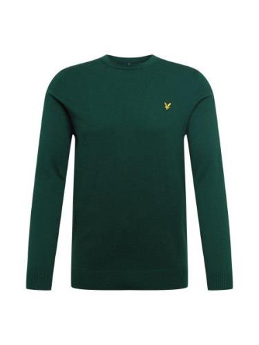 Lyle & Scott Pullover  gul / mørkegrøn / sort