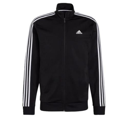 ADIDAS SPORTSWEAR Træningsjakke 'Essentials'  sort / hvid