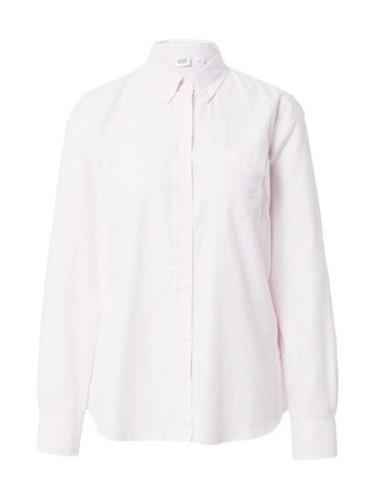 GAP Bluse  lyserød / hvid