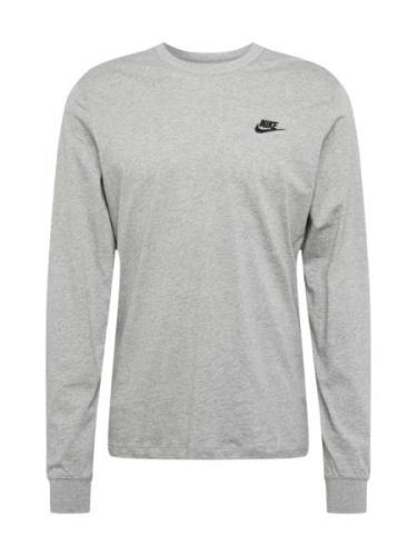 Nike Sportswear Bluser & t-shirts 'Club'  grå-meleret / sort