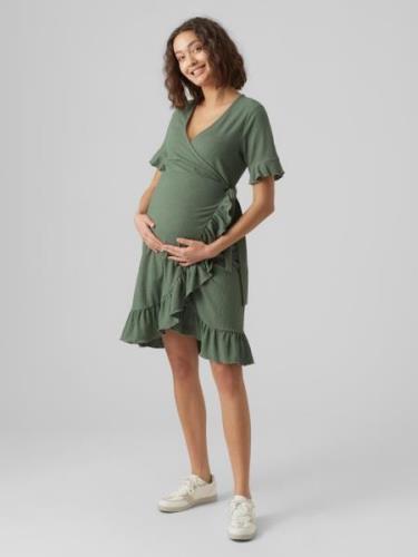 Vero Moda Maternity Kjole 'Gelina'  grøn