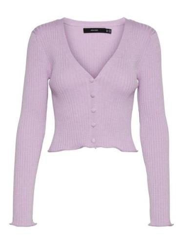 VERO MODA Cardigan 'Fibly'  lysviolet