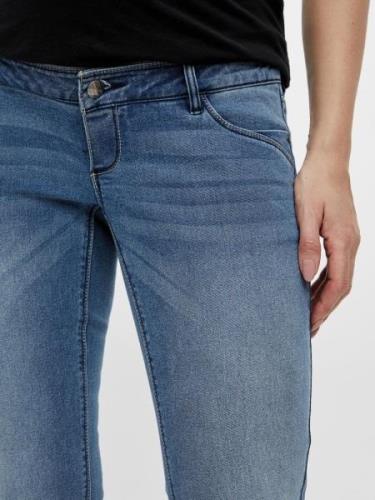 MAMALICIOUS Jeans 'Sarina'  blue denim / grå