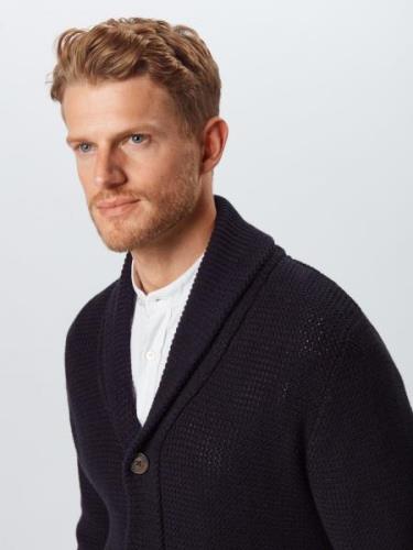 SELECTED HOMME Cardigan 'RICHARD'  navy