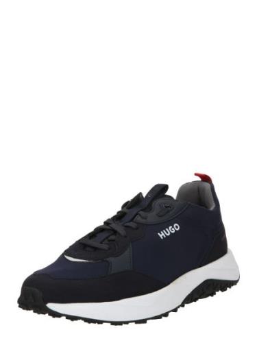 HUGO Sneaker low 'Kane'  natblå / sort