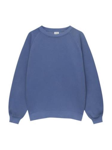 Pull&Bear Sweatshirt  blå