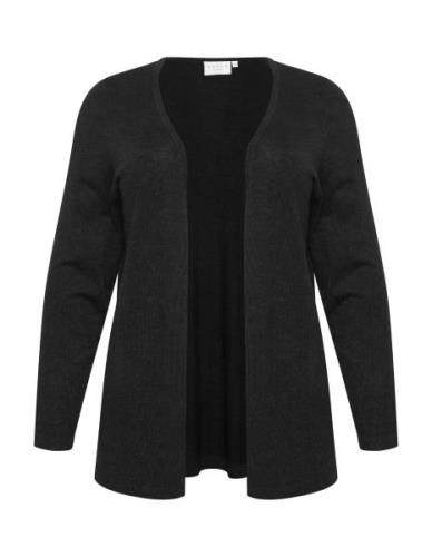 KAFFE CURVE Cardigan 'Farsia'  sort