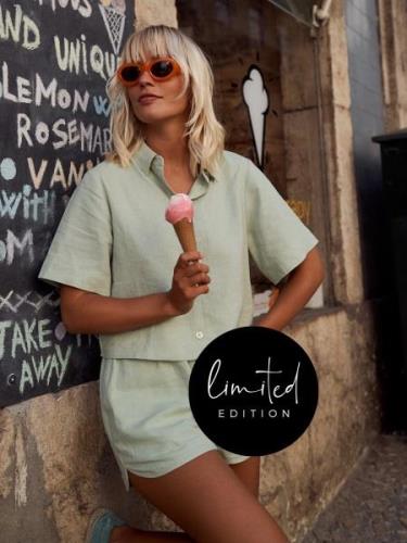 ABOUT YOU Limited Bluse  grøn