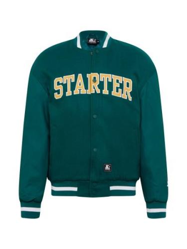 Starter Black Label Overgangsjakke  pastelgul / jade / hvid