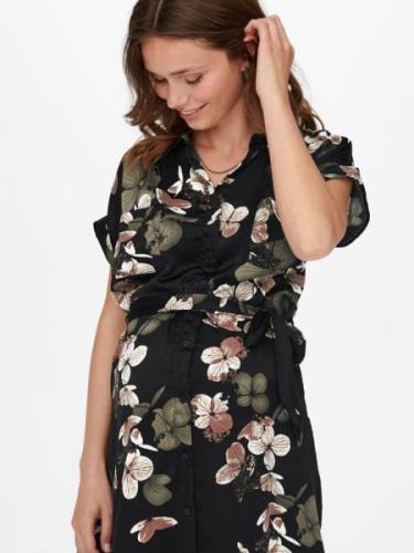 Only Maternity Blusekjole  blandingsfarvet / sort