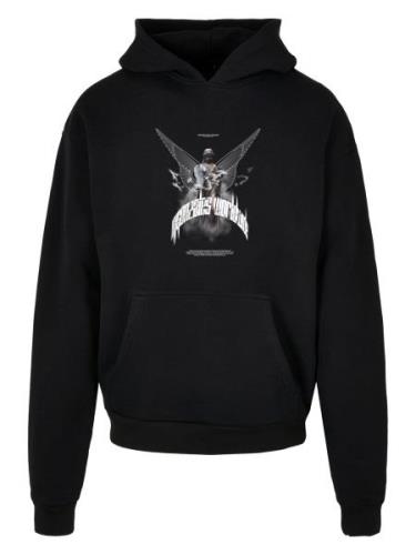 MJ Gonzales Sweatshirt 'Higher Than Heaven'  grå / sort / hvid