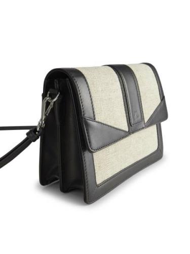 MARKBERG Skuldertaske 'Jane'  beige / sort