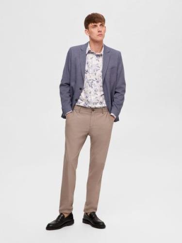 SELECTED HOMME Lærredsbukser 'SLHRobert'  beige