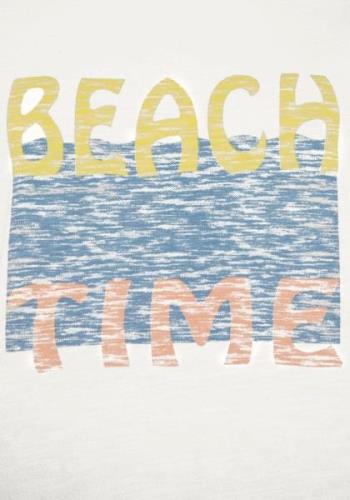 BEACH TIME Shirts  blandingsfarvet / hvid