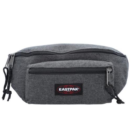 EASTPAK Bæltetaske 'Doggy'  basalgrå / mørkegrå / rød / hvid