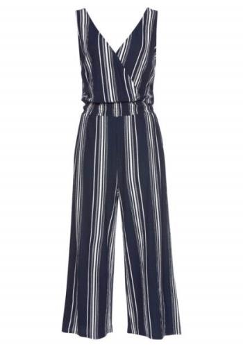 LASCANA Jumpsuit  marin / hvid