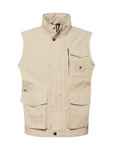 TOMMY HILFIGER Vest  lysebeige / navy / rød / hvid