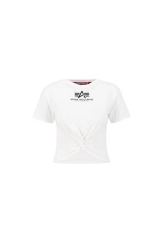 ALPHA INDUSTRIES Shirts  sort / hvid