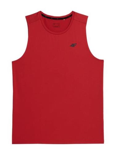 4F Funktionsskjorte  rød / sort