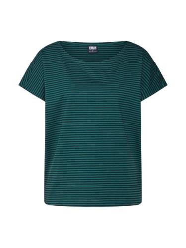 Urban Classics Shirts  smaragd / sort
