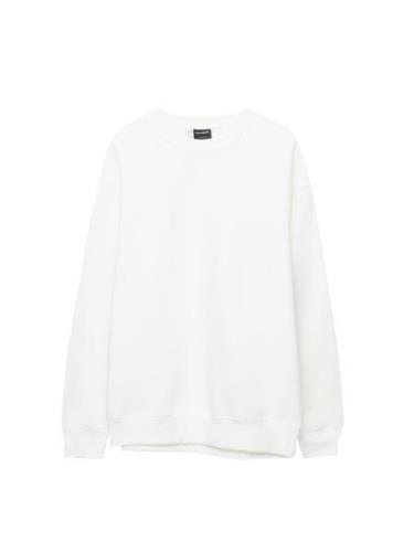 Pull&Bear Sweatshirt  hvid