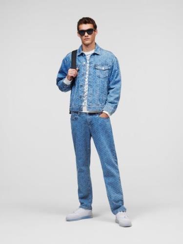 Karl Lagerfeld Jeans  blue denim / hvid