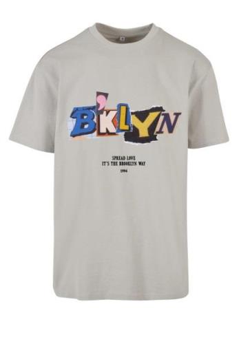 MT Upscale Bluser & t-shirts 'Brklyn'  blå / gul / grå / sort