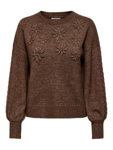 ONLY Pullover 'ROSETTA'  brun