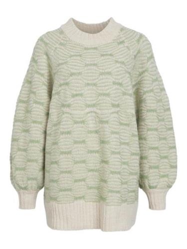 OBJECT Pullover 'INA'  creme / lysegrøn