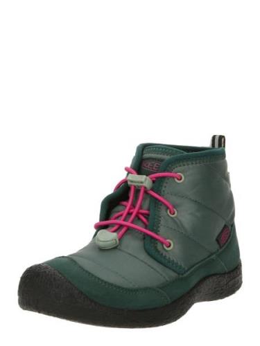 KEEN Boots 'HOWSER II'  pastelgrøn / mørkegrøn / magenta