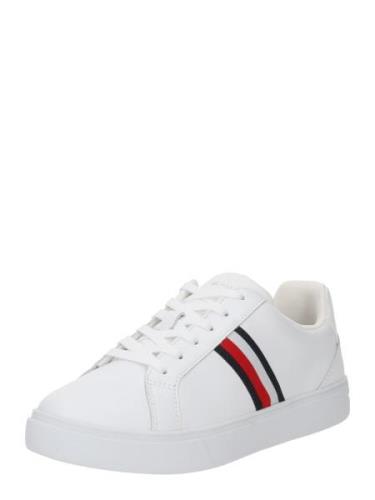 TOMMY HILFIGER Sneaker low 'Essential'  navy / hvid / offwhite