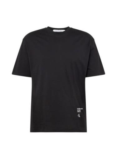 Calvin Klein Jeans Bluser & t-shirts  mørkegrå / sort / hvid