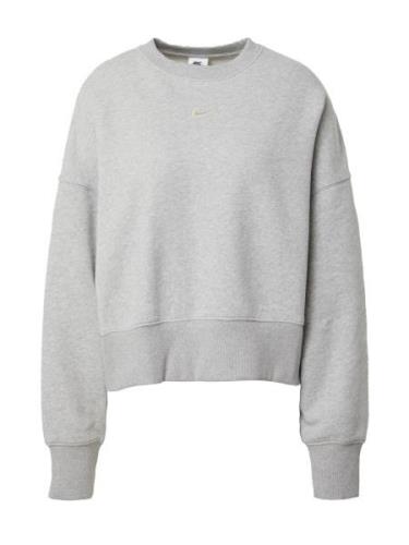 Nike Sportswear Sweatshirt 'Phoenix Fleece'  ecru / grå-meleret