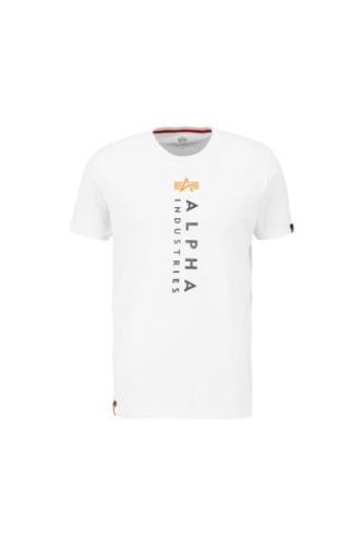 ALPHA INDUSTRIES Bluser & t-shirts  blodrød / sort / hvid