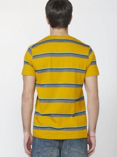 KOROSHI Bluser & t-shirts  aqua / safran / grå-meleret / sort