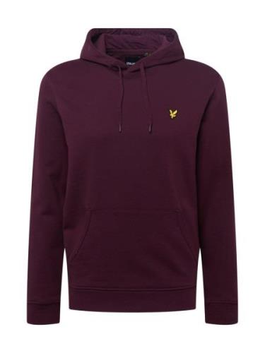 Lyle & Scott Sweatshirt  gul / bordeaux / sort