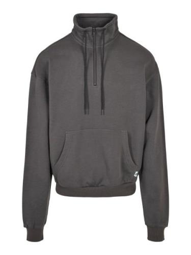 Urban Classics Sweatshirt  grå / sort / hvid