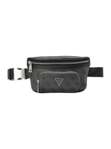 GUESS Bæltetaske 'Vezzola'  grå / sort