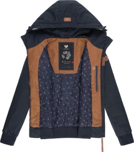 Ragwear Funktionsjakke 'Jotty'  navy / brun