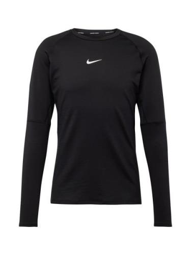 NIKE Funktionsskjorte  sort / hvid